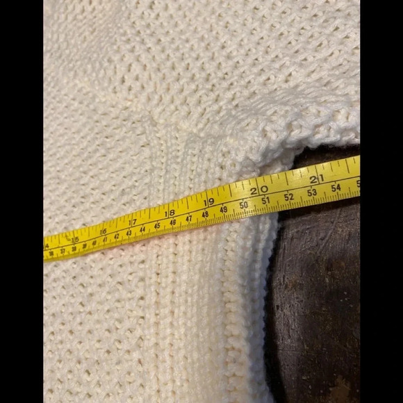 American Eagle Cream Sweater Mock Neck - Picture 6 of 7